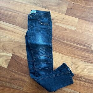 Jolt Denim Jeans Moto Knees Studded Skinny Size 3
